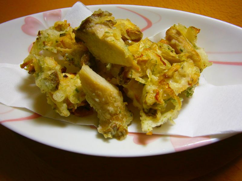 エリンギの磯辺揚げ