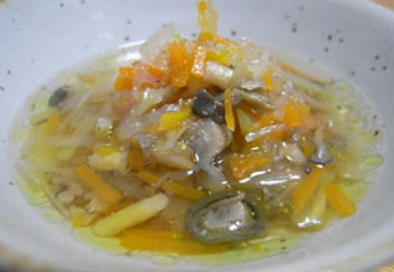 いろいろ野菜のスープ