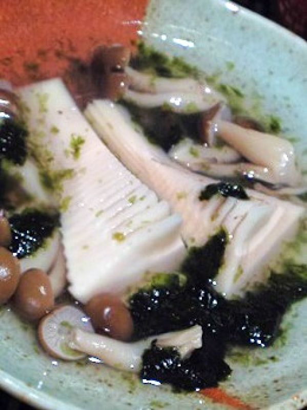 たけのことしめじののりたけ煮