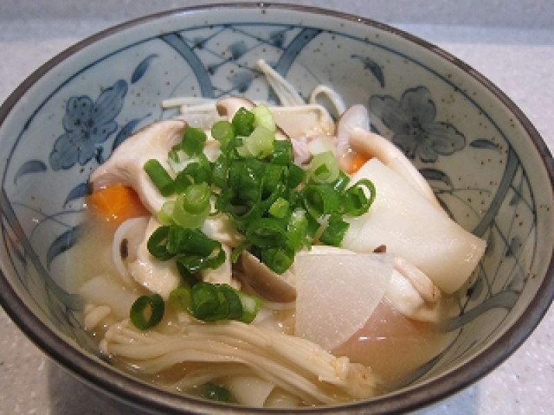 きのこたっぷり煮込汁