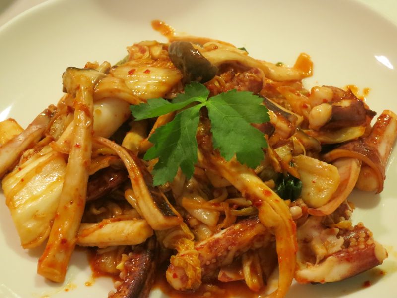 エリンギイカキムチ