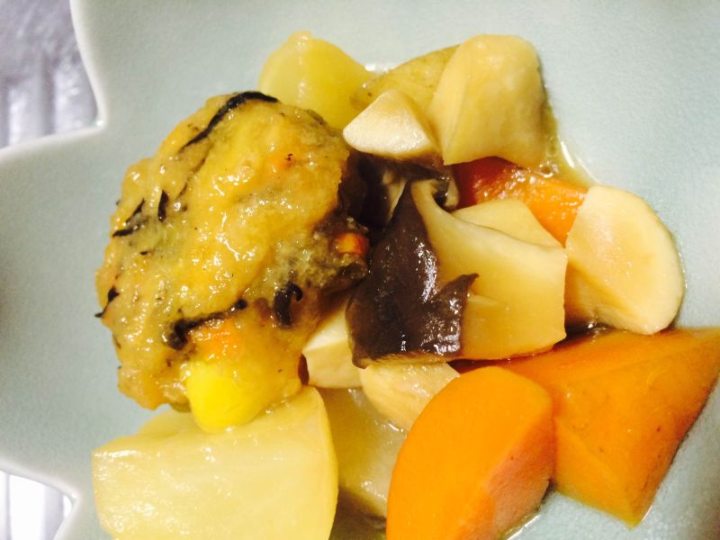 たっぷりきのこがんもどき★