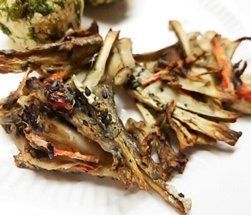 揚げずに簡単ヘルシー、舞茸と根菜のかき焼き