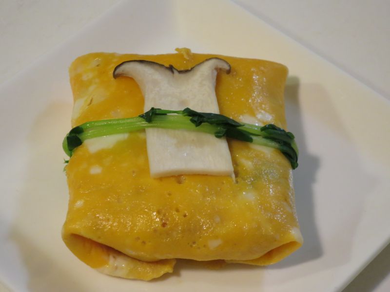 エリンギで作る簡単茶巾寿司