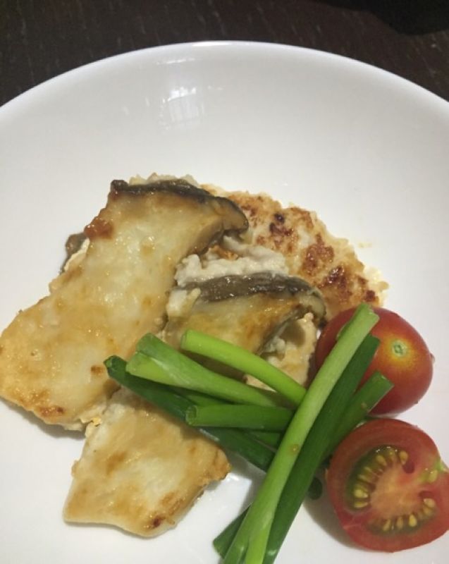 エリンギの塩つくね