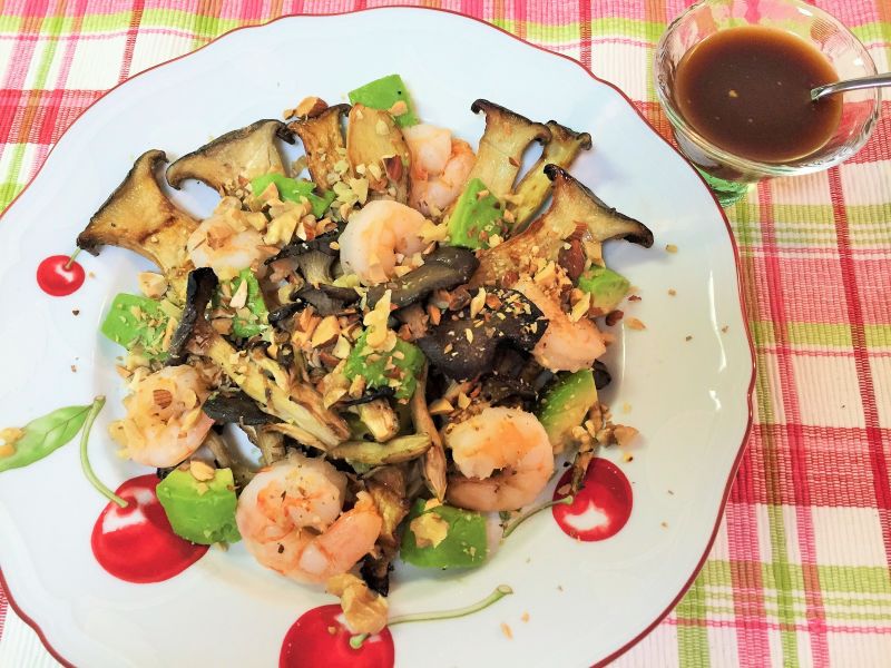 焼きキノコのサラダ♪