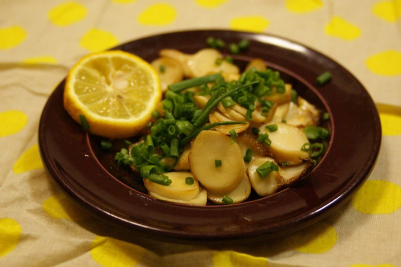 エリンギの柚子ソテー