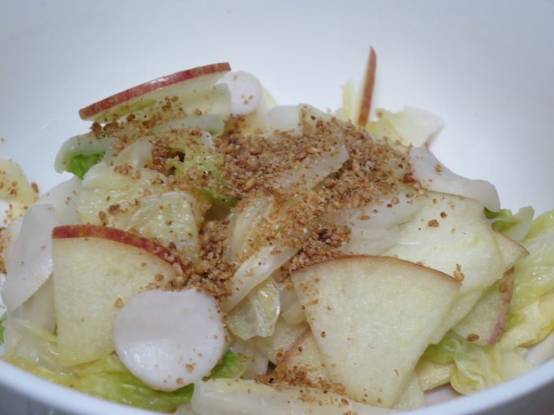 エリンギと白菜の水キムチ