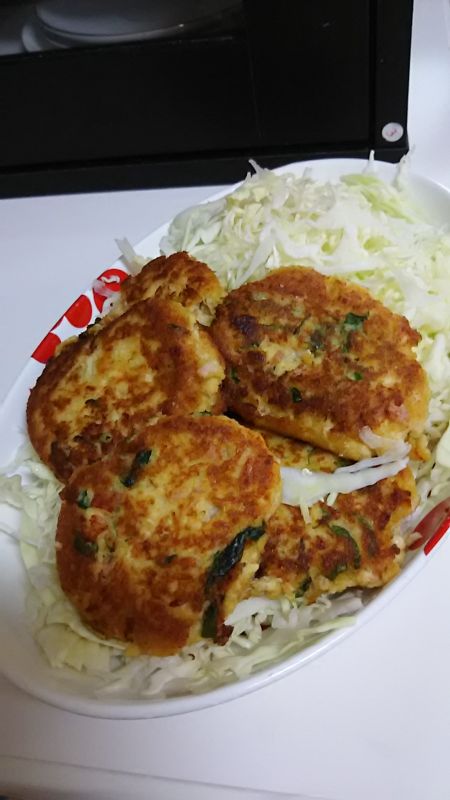 ブナピーとおからのヘルシーハンバーグ