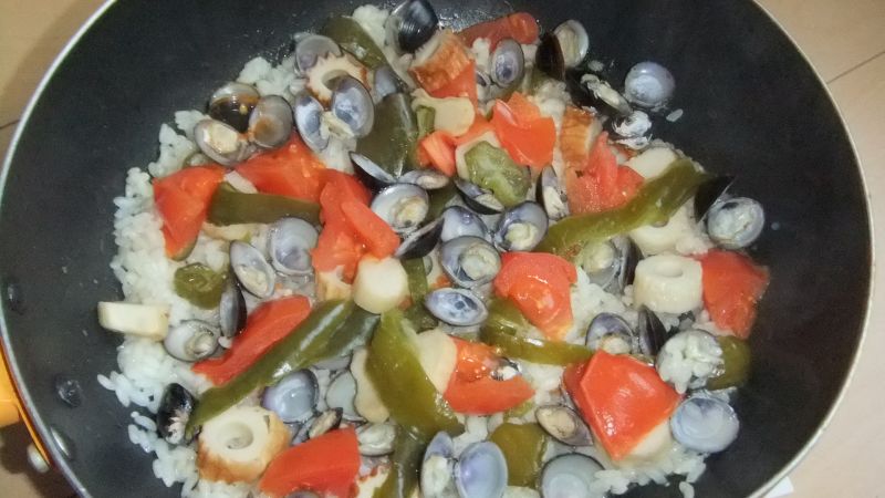 パエリア風炊き込みご飯