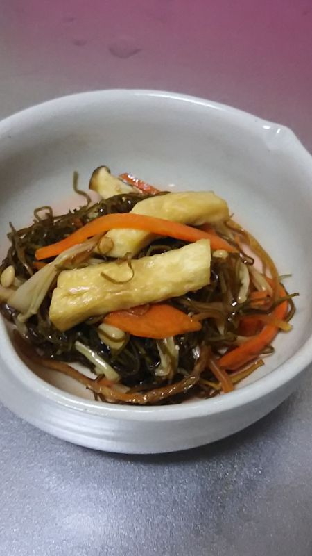 キノコの松前漬