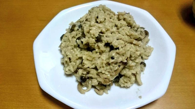 きのこリゾット