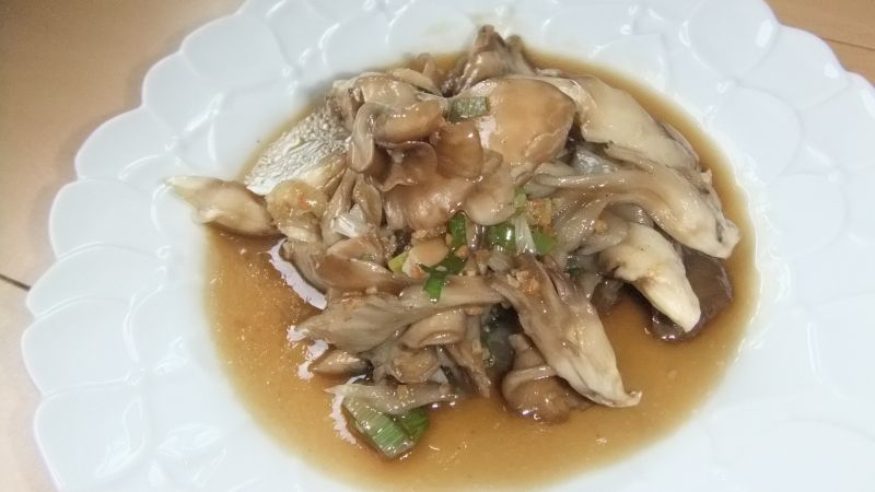 まいたけのレンジ蒸し