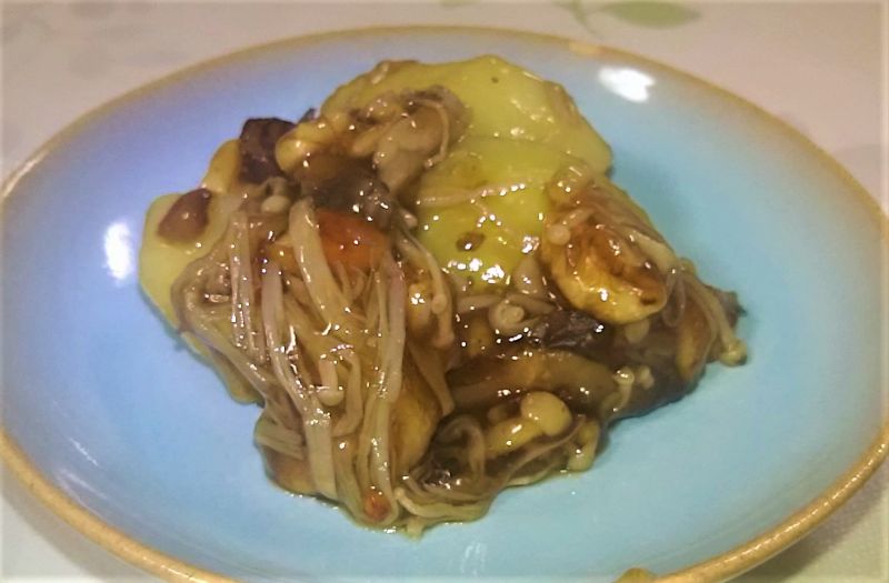 キノコたっぷりみたらし