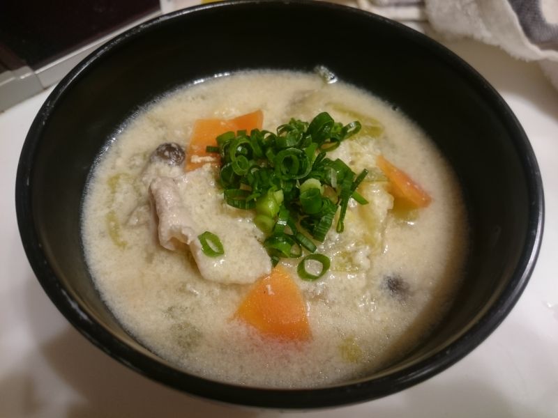 豆乳豚汁