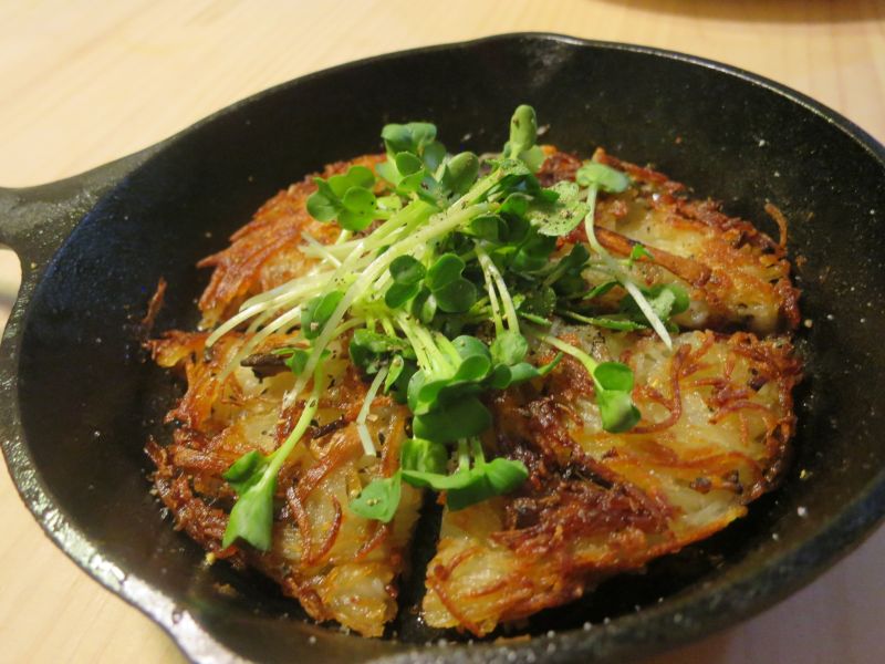 エリンギとジャガイモのガレット