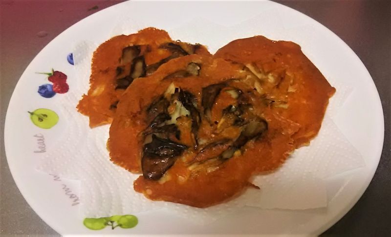 超簡単☆キノコのぱりぱり煎餅