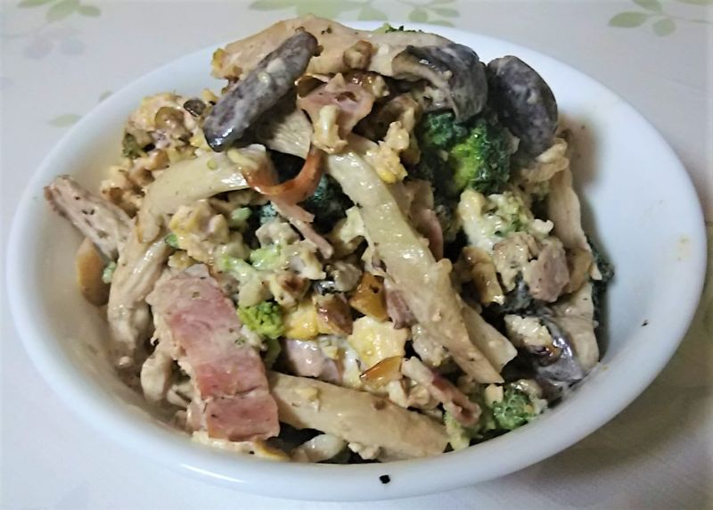 割きエリンギのゴロゴロサラダ