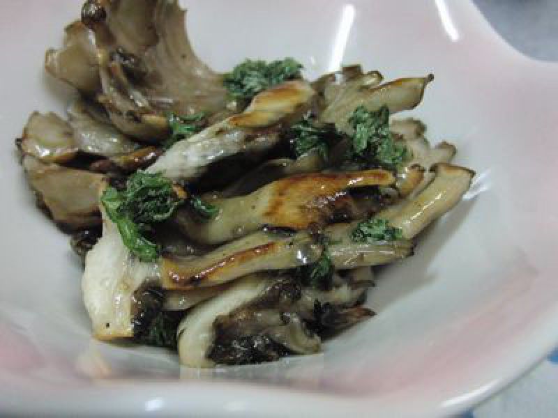 焼き舞茸の柚子胡椒マリネ