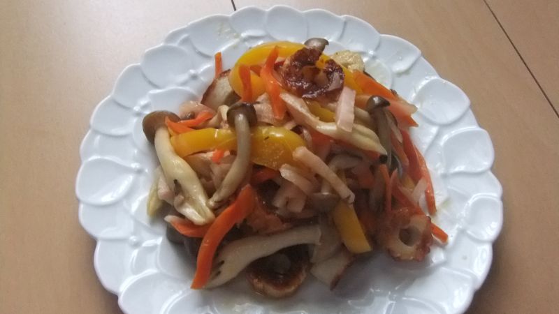 新ショウガでピリ辛♪さっぱり炒め