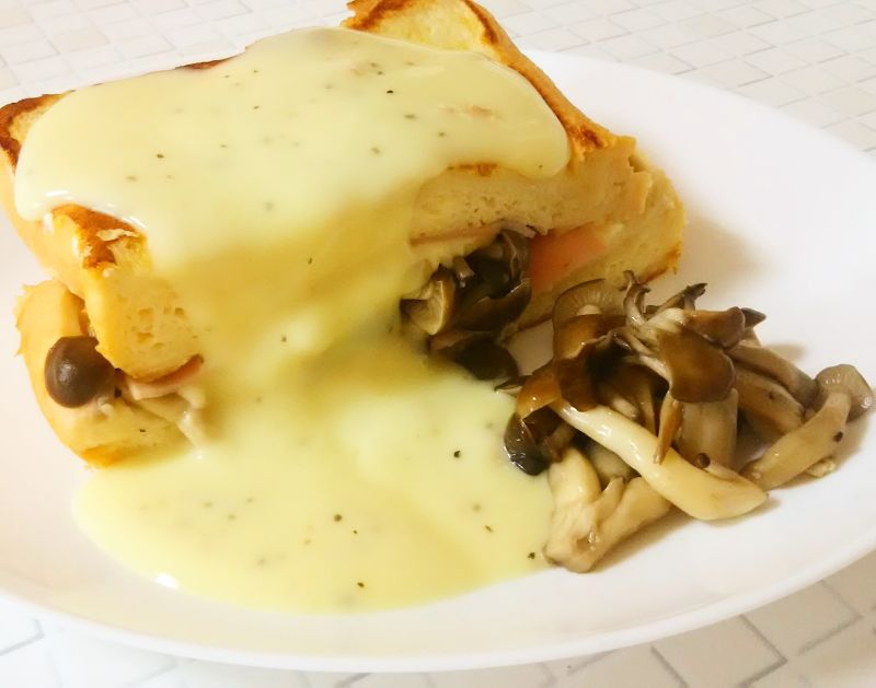 たっぷりきのこのクロムッシュ