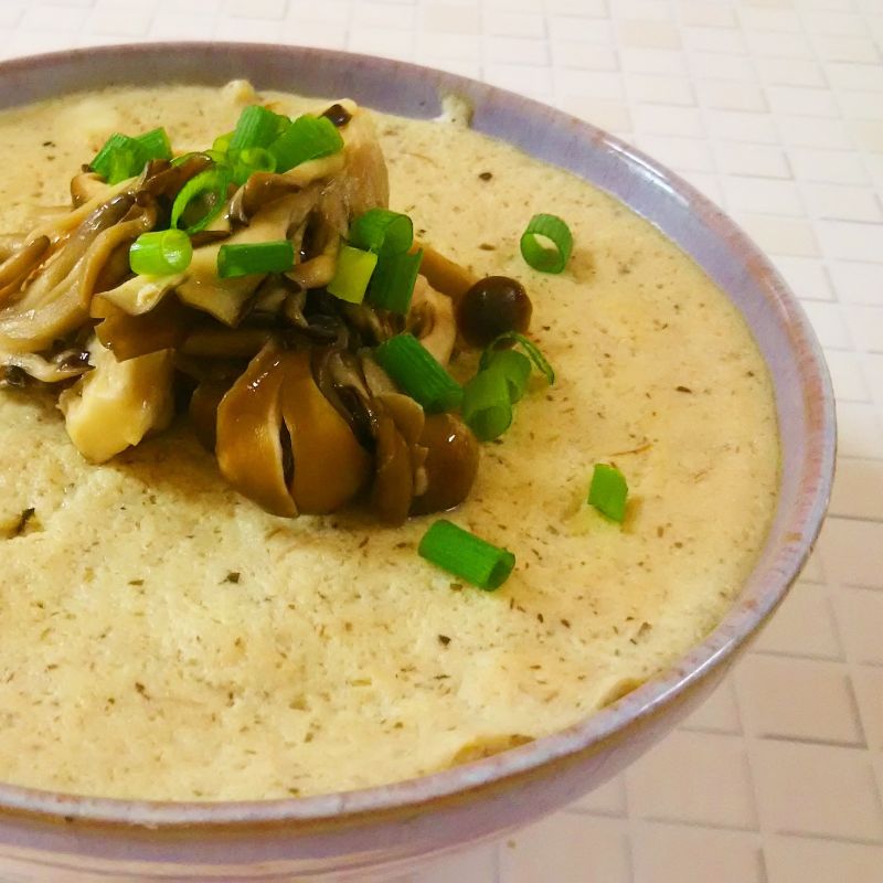 キノコと秋野菜の茶わん蒸し