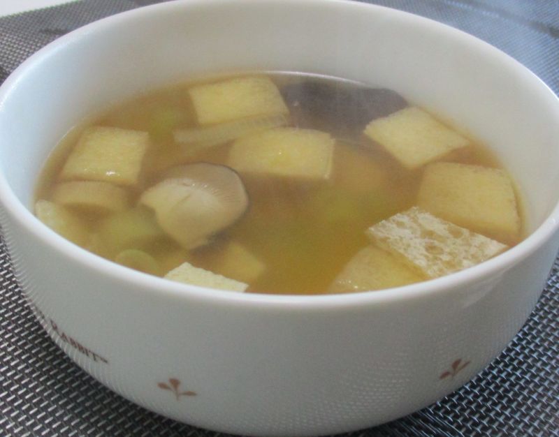 エリンギ入りほんわか汁