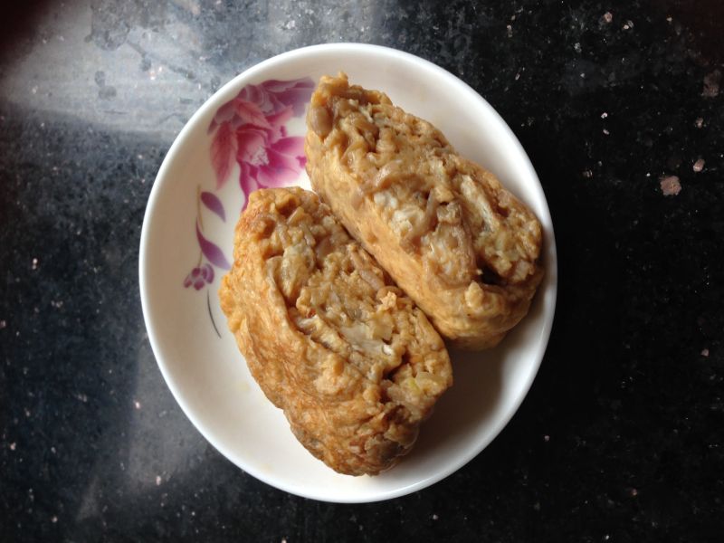 簡単おいしい♪なめたけとネギの卵焼き