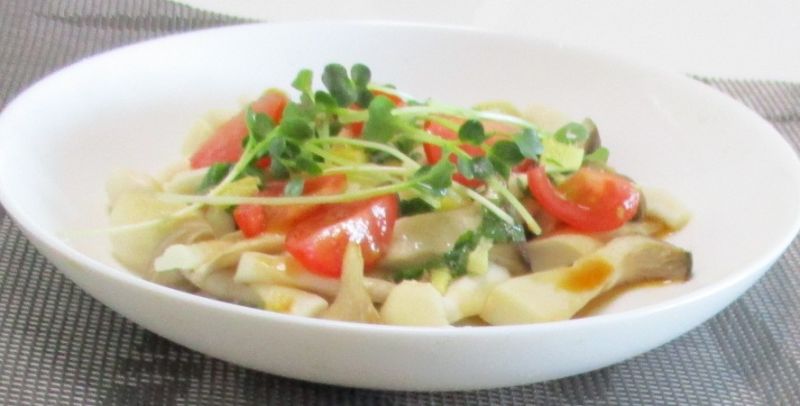 3種きのこde和風カルパッチョ風