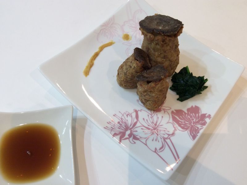 エリンギの一本焼き