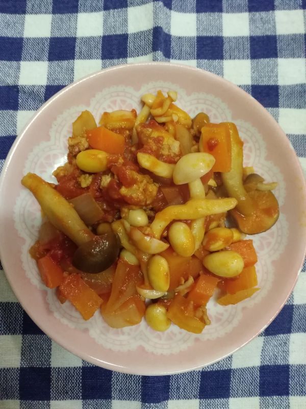 きのこミート大豆