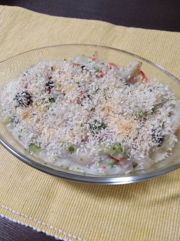 キノコ入りスコップカニクリームコロッケ