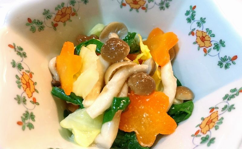 さっぱりきのこのサラダ