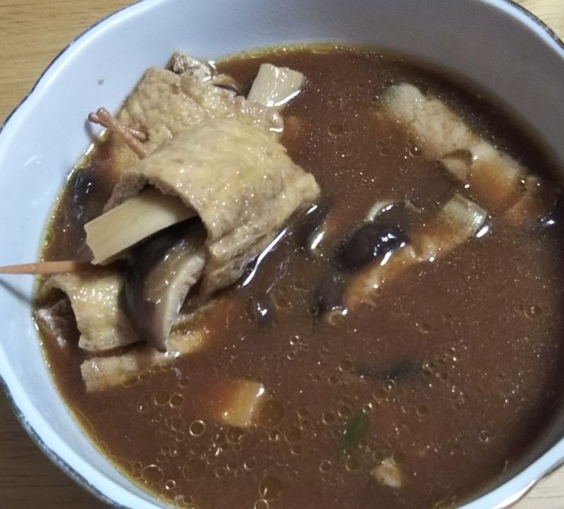 油揚げで簡単♪きのこの簡単ロール