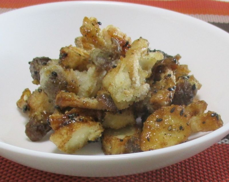 二種きのこdeかりんとう