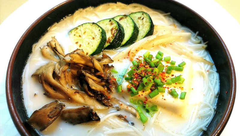 マイタケのにゅうめん