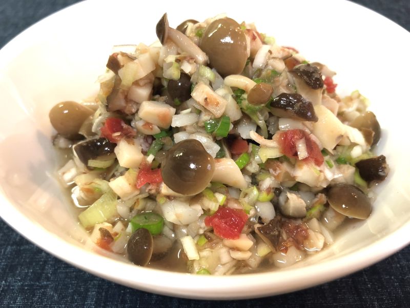 温菌活のWパワー！食べるキノコだれ♪