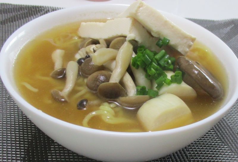 ヘルシーきのこ麹ラーメン