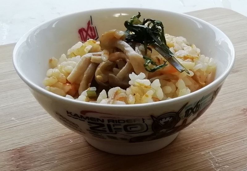 甘～い♪しめじの炊き込みご飯