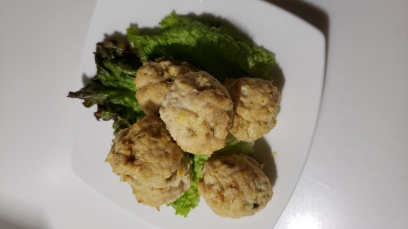 低糖質！低カロリー！コリコリエリンギの鶏つくね