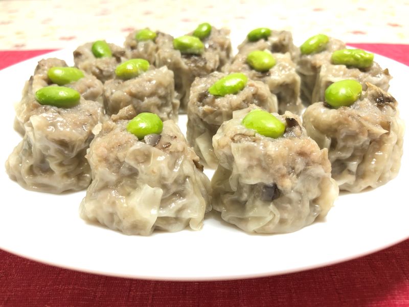 冷めても美味しい！ホタテ入りマイタケ焼売♪