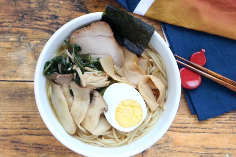 モリモリきのこラーメン