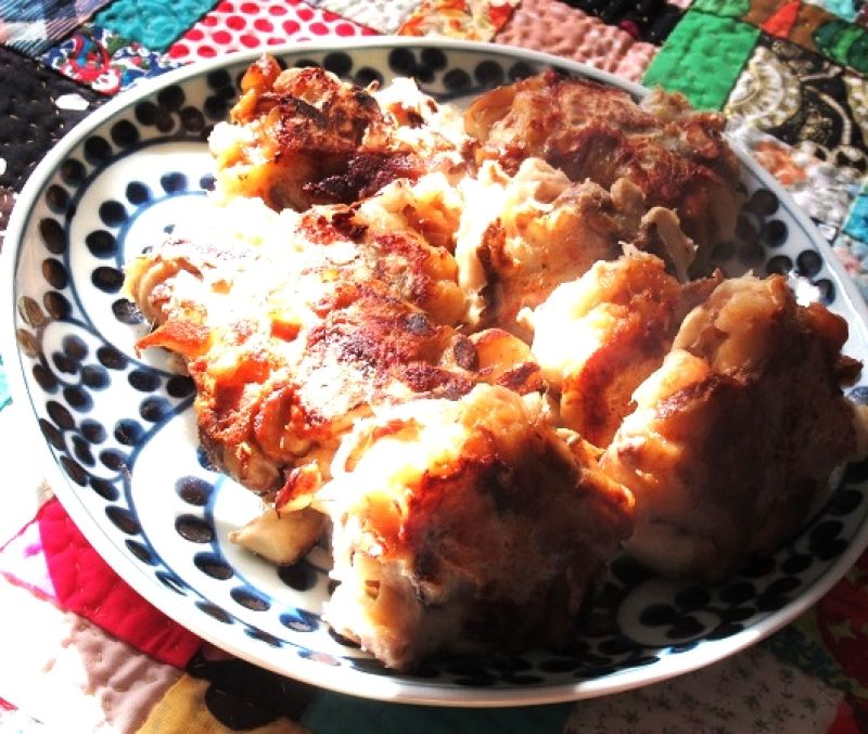 一番採り生どんこと焼き鱈の落とし焼