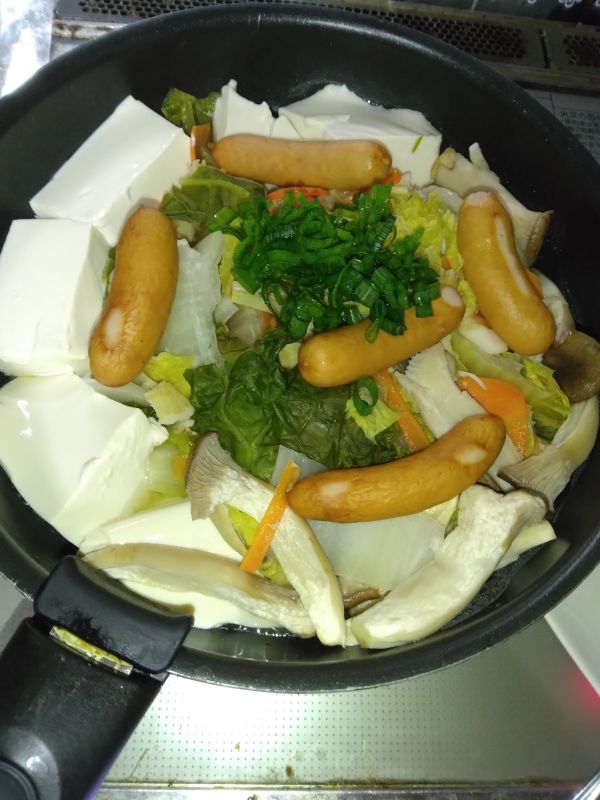 エリンギ白菜ミルヒィユ