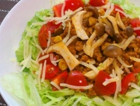 きのタコライス