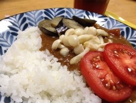 夏野菜ときのこのカレー