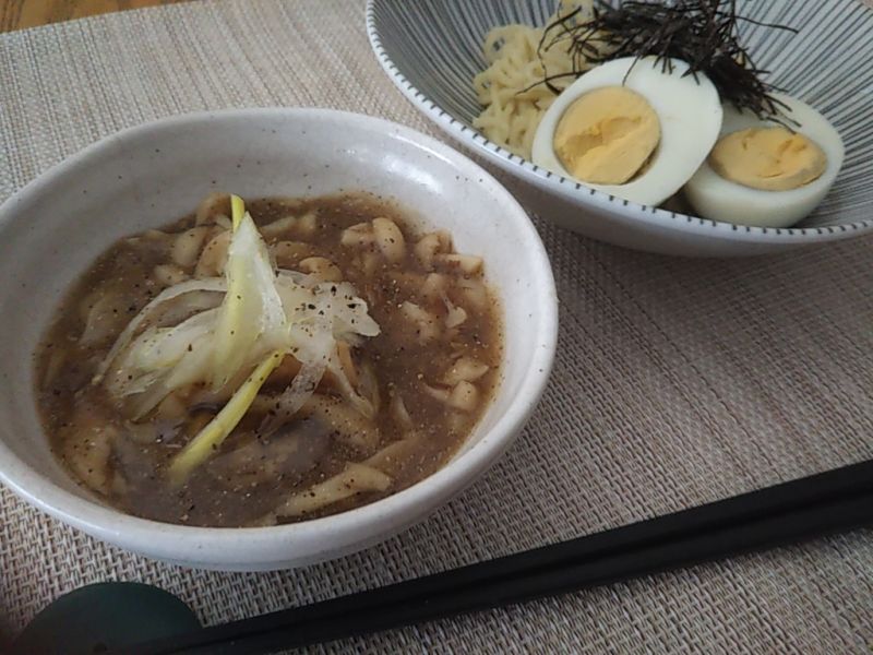 ブナピーたっぷりクイックつけ麺