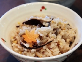 しいたけご飯。