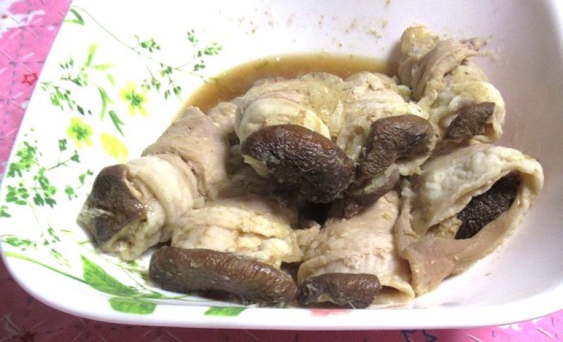 肉巻きエリンギで、菌活チャレンジプログラム