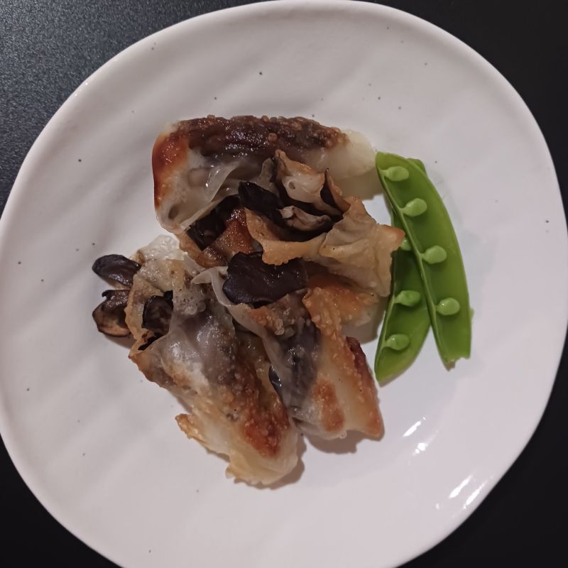 マイタケのぎゅっと揚げ